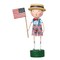 Lori Mitchell Patriotic 4th of July Collection Sammie's Stars and Stripes Figurine